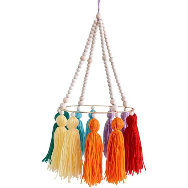 Spjälsäng Baby Tofs Wind Chimes Bell Mobile Rattle-B