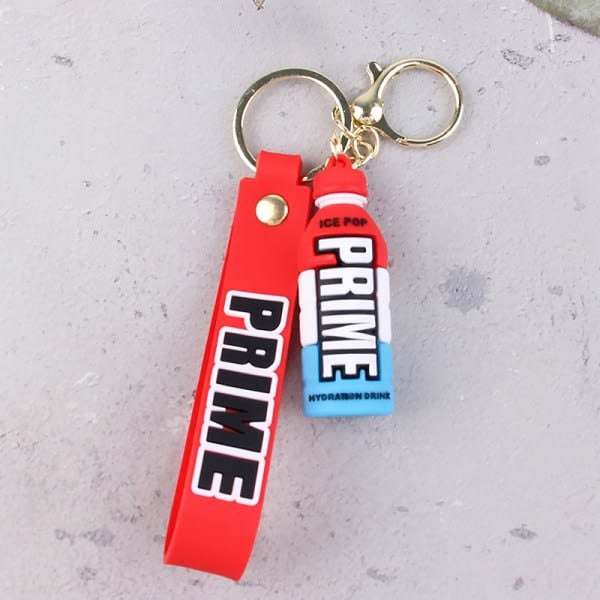 Fashion Prime Drink 3D Rubber Keychain and Bottle Keychains Multicolor- Perfect