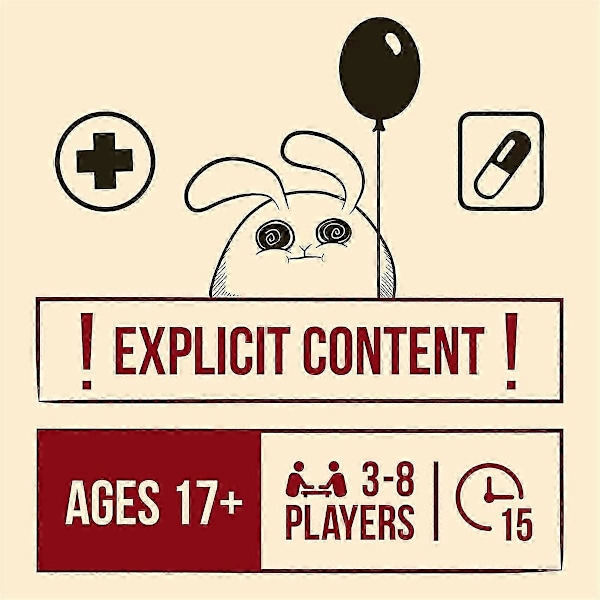 Horrible Therapist: Horrible Edition - Et spill du gjør ubehagelig - Voksenspill for 3-8 spillere