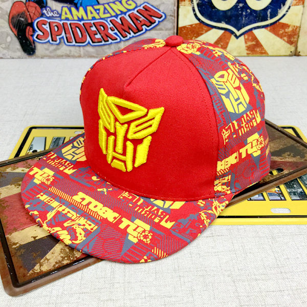 Transformers-hatut lapsille, korkealaatuinen snapback-lippis