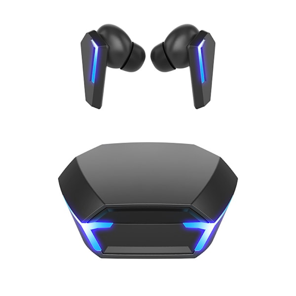 Langaton binauralinen peli Bluetooth-kuuloke - Pieni viive mustaC
