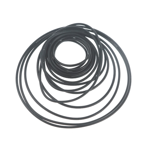 15 stk Universelle 1,2 mm Kassettband Erstatningsgummi CD DVD Kassettbandspiller Turntable Rem