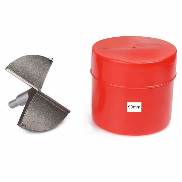 Forstner-bor (stor version), 90 mm hulsave karbidværktøj