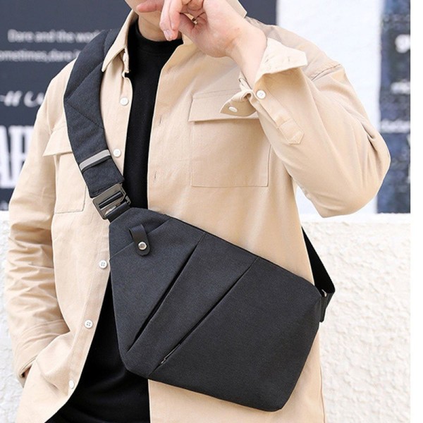 Varkaudenesto vedenpitävä crossbody-olkalaukku