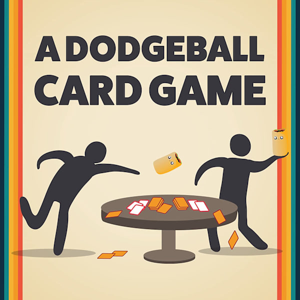 Kast Kast Burrito af Exploding Kittens - Et Dodgeball-kortspil