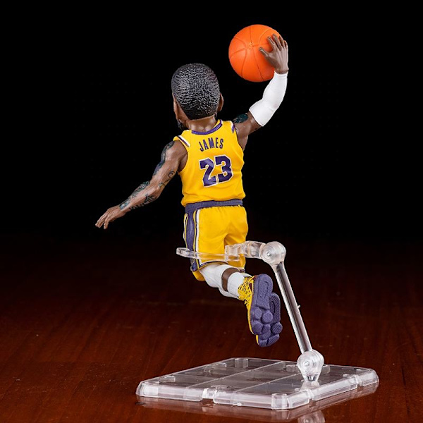 NBA basket superstar håndlagde Q-versjon dukke dukke håndlagde modell dekorasjon LeBron James