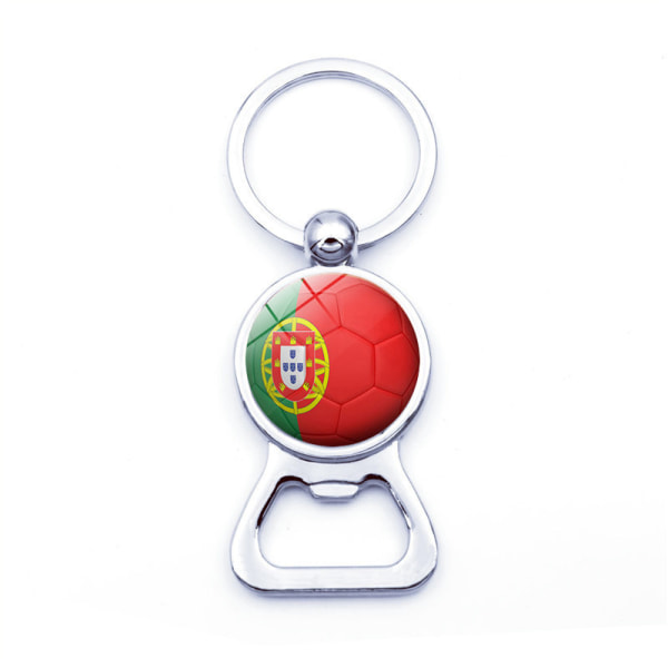 2st metallnyckelring 2022 fotbolls-VM-nyckelring-Portugal