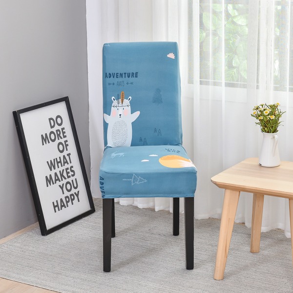 Elastiskt stolsöverdrag Stolsöverdrag Dammskydd #11