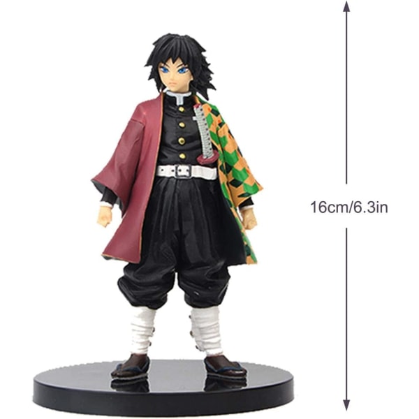 Giyu Figur 6,3 Tommers Demon Slayer Figur Premium Kimetsu