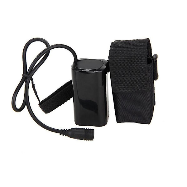 Litiumbatteripack för T6 Cykellampor L2 Pannlampa 4 18650 Batterier 8.4v