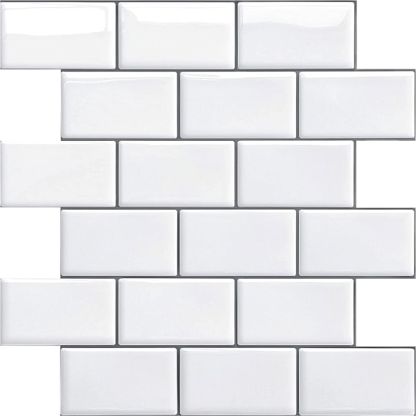 10 ark Peel and Stick Wall Tiles Backsplash