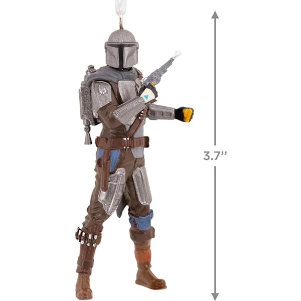 Samleobjekt Star Wars-pynt – The Mandalorian & Jet Pack-design