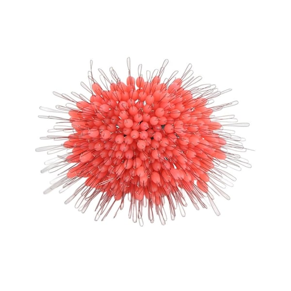 300 st Fiske Space Bean Silikon Flytande Linje Bobber Stopper Pärlor Fisketackel för Flod Sjö Damm