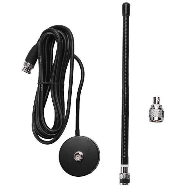 CB Antenne 27MHz Myk Pisk Magnetisk Base BNC Pl259 Kontakt CB Antenne For Cobra