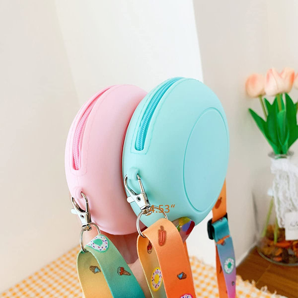 Børne Crossbody Taske Børn Mini Taske og Håndtaske (Grøn)