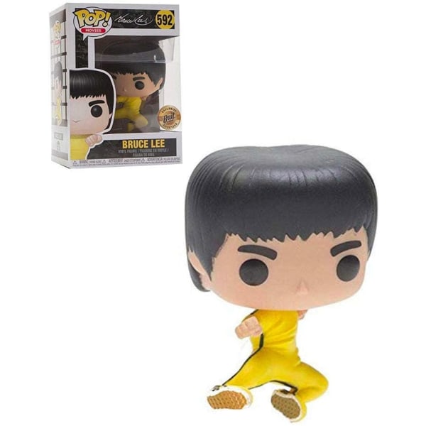 Funko!POP! Kung Fu:n kuningas: Kiinalainen Kung Fu - Bruce Lee - Lentävä potku