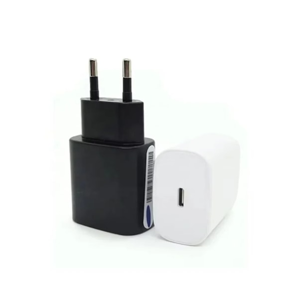 S24 Ultra 25w 45w Original USB C Strömadapter Typ C Reseladdare Väggladdare För Samsung S21 S22 Note 10 Supersnabb Laddare EU black
