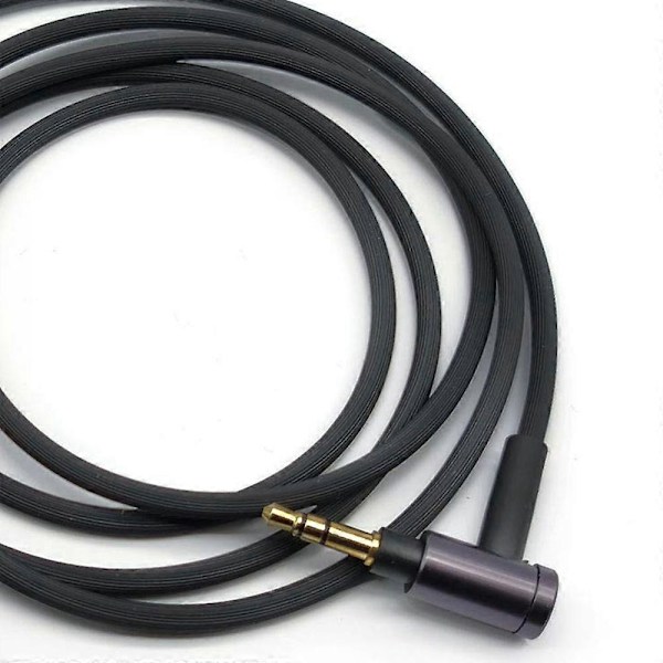 WH-1000 XM2 XM3 XM4 H900N H800 Kuulokkeiden 3,5 mm:n audiokaapeli, 1,5 m / 4,9 jalkaa pitkä (musta, ilman mikrofonia)