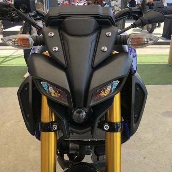 Forlygtebeskyttelsesmærkat til motorcykel Yamaha Mt-09 2017 04