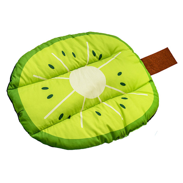 Kæledyrs pude HD print sød blød komfortabel universal kæledyrs seng hundemåtte til hjemmet udendørs kiwi frugt