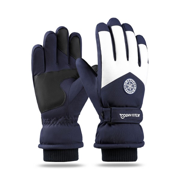 Winter Ski Snow Handskar, varma händer, originaletikett, blå