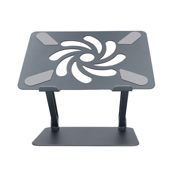 Computerbord Stand Aluminiumlegering Foldbar Justerbar Højde Laptop Kølebeslag til Laptop Notebook Tablet