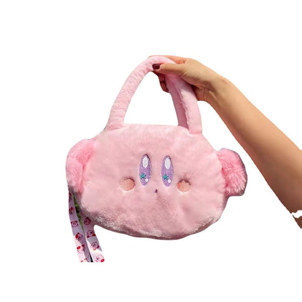 Mjuk liten axelväska för barn flickor Kirby axelväska