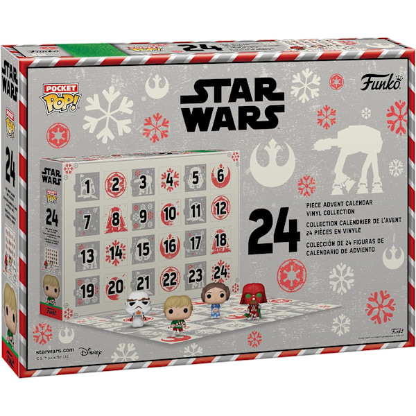 Adventskalender: Star Wars - Jul, Flerfärgad, One Size