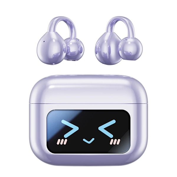 Urheilulliset Clip-On -luujohtokuulokkeet, melua vaimentavat kuulokkeet, pitkä akunkesto, Bluetooth-kuulokkeet