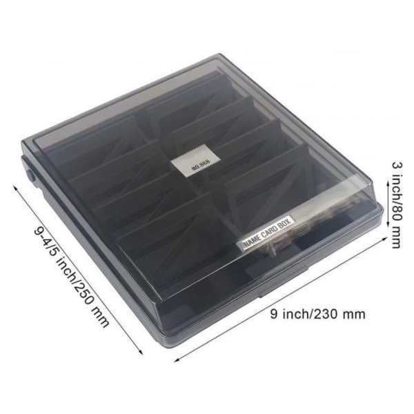 1 Large Format Business Card Holder (1000 Cards)