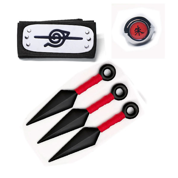 Anime Naruto pannband set Kakashi mask
