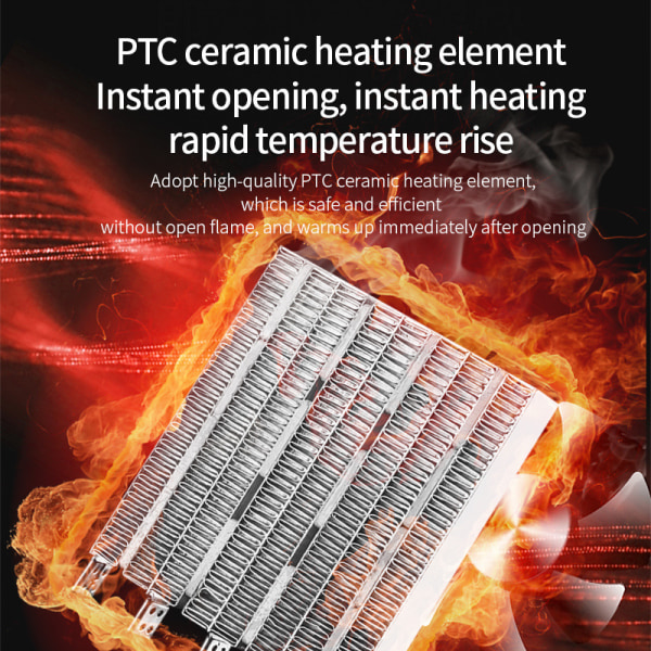 Tilalämmitin, kannettavat lämmittimet, PTC-keraaminen lämmitin - Euroopan standardi
