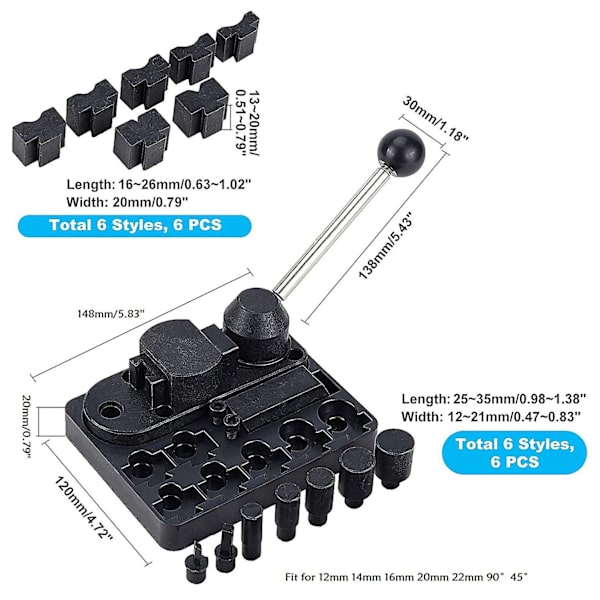 Ringbøjningsværktøjssæt Ring Ørebøjning Multifunktionel