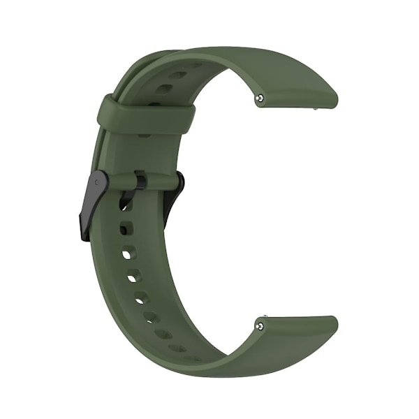 Ny egnet klokkerem for Realme Watch3 silikonrem Watch2 armbånd svart klokkerem med