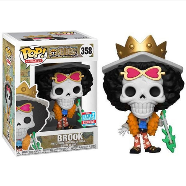 OnePiece BROOK Ornamenter: FUNKO POP OnePiece BROOK Samlinger og Gaver