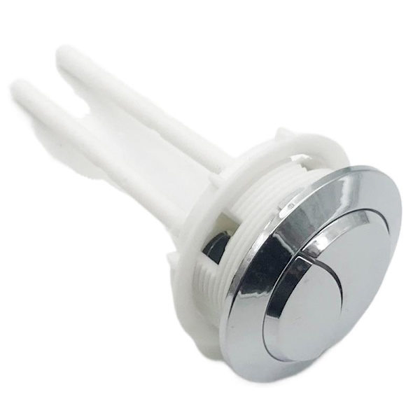 2-pak dobbeltknap toilet skylleknap to toilet skylleknapper (57mm hvid)