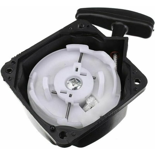 Universal erstatningsstarter for trimmere, buskryddere, gresstrimmer, kantklippere, gresstrimmer, reservedeler, svart