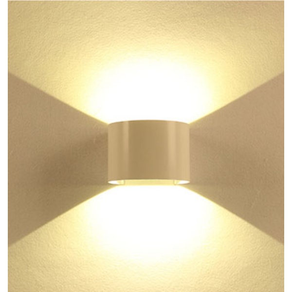 LED væglamper moderne dæmpbare kontroller - varmt lys - hvid