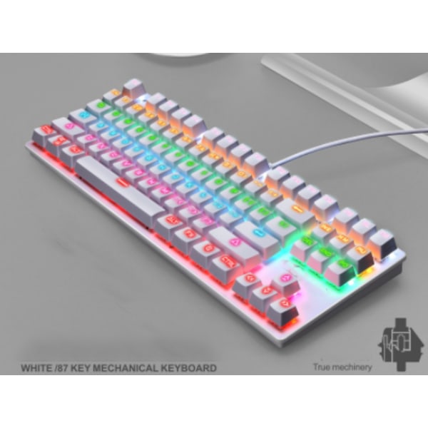 RGB Mekanisk Gaming Tastatur, 87 Taster