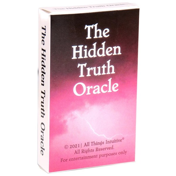 The Hidden Truth Oracle Cards Tarot Card