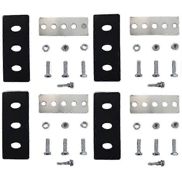 4-pack Universell Snöslunga Impeller Kit med 1/4\" Blad för 2-Stegs Maskin Ersättningstillbehör