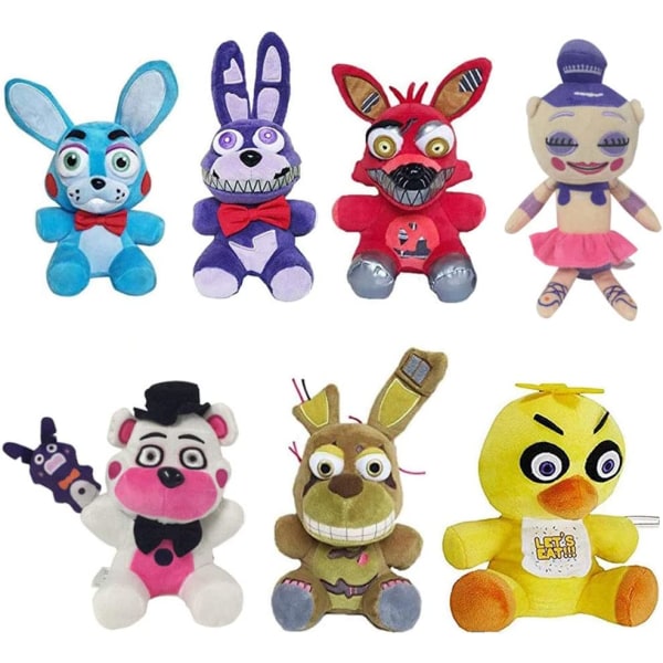 Kuihtunut Foxy-pehmolelu, 5 yötä Freddy's -pehmoleluja
