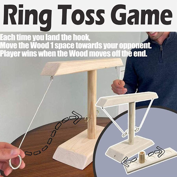 Hooks Ring Toss Spil, Voksen Drikkespil og Legetøj