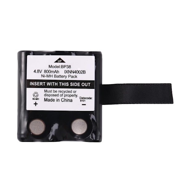 IXNN4002B 800mAh Ni-MH Batteri til TLKR T80 T80Ex XTR446 XTB446 XT180 XTK446 TLKR T61 T81 T5 T6 T7 T8 T50 T60 Radio