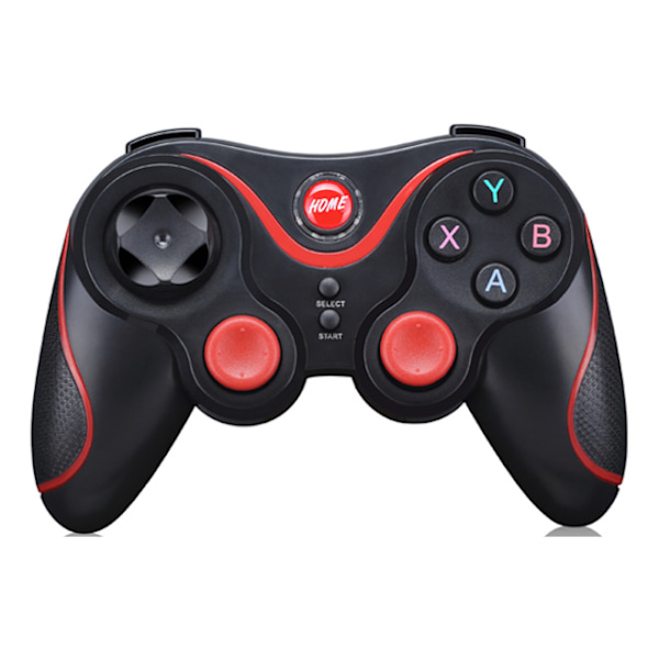 ACCEWIT X3 Trådløs Bluetooth 3.0 Android Gamepad Spillkontroll for Telefon PC Tablet TV-boks - (Farge: Svart Rød)