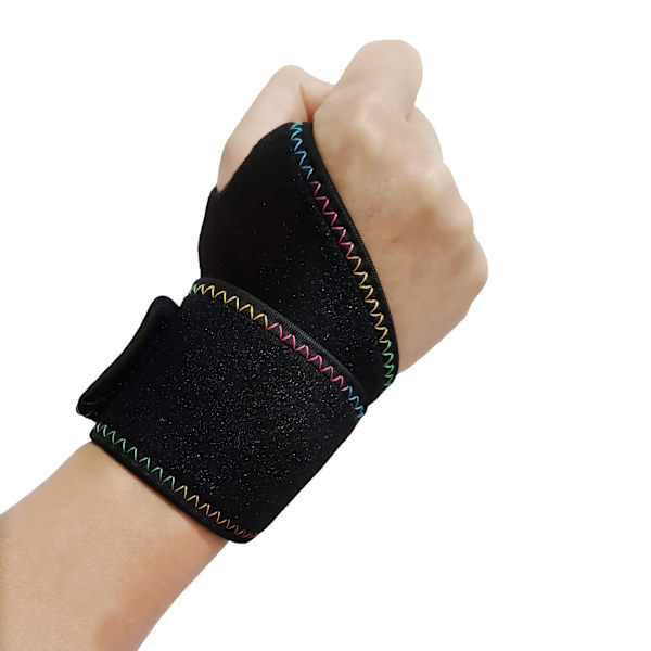 Carpal Tunnel Armbånd, 2 stk Armbånd Justerbar farverig Fyndiq