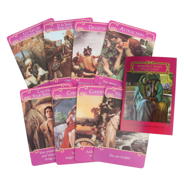 Nya Romance Angels Oracle Cards Tarotkort
