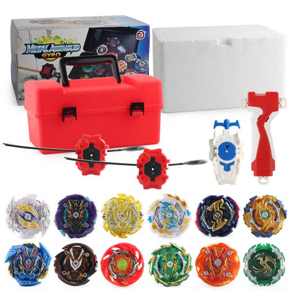 Battling Top Burst Gyro Legetøj Sæt 12 Spinning Tops 7#