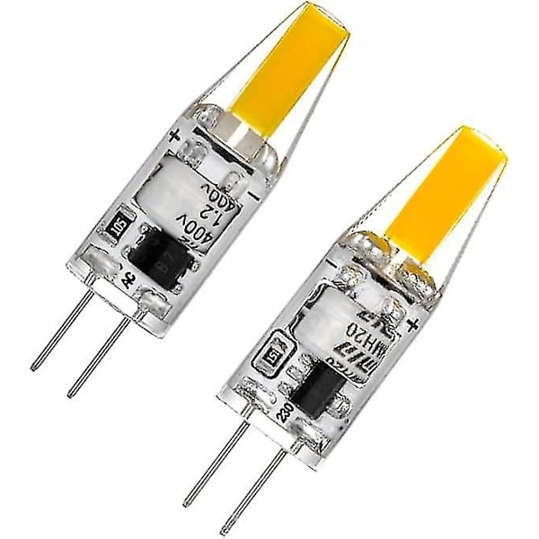 G4 LED 220v 3w 2700k Varmvit 160lm, Silikonlampor Ersätter Traditionella 30w Halogenlampor, 5-pack