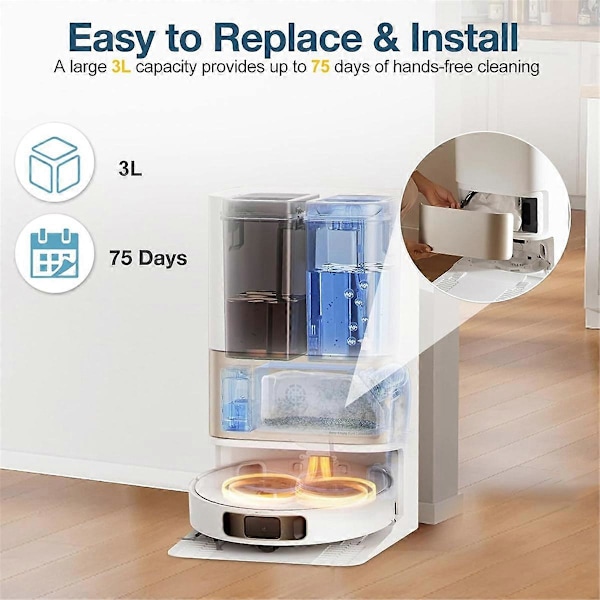 10 kpl pölynimuripusseja Dreame X30 Ultra / X40 Ultra / L10s Pro Ultra robotti-imurille